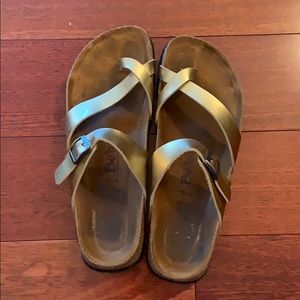 Betula Gold Strap Sandals